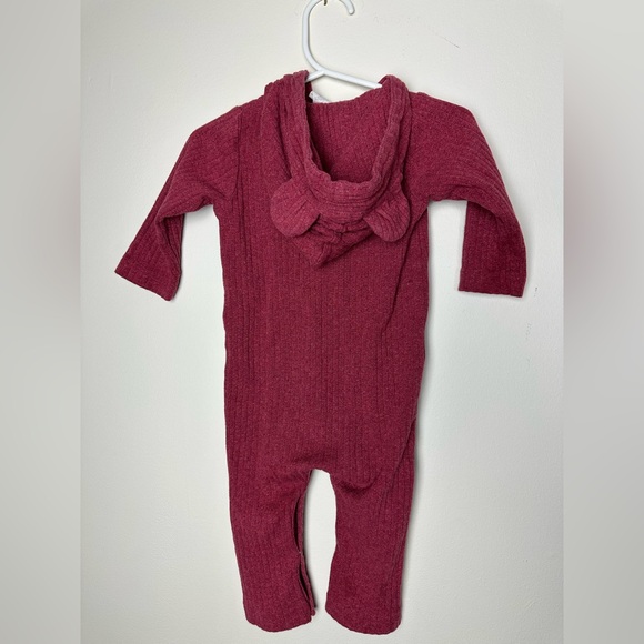 kate quinn Burgundy Hooded Baby Wear - Picture 4 of 6